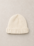 Cream Knitted Hat