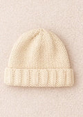 Cream Knitted Hat