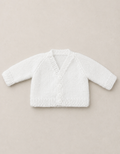 White Knitted Cardigan